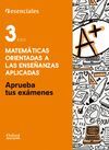 APRUEBA MATEMÁTICAS APLICADAS 3.º ESO. CUADERNO DEL ALUMNO.