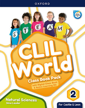 CLIL WORLD NATURAL SCIENCES 2. CLASS BOOK (CASTILE & LEON)