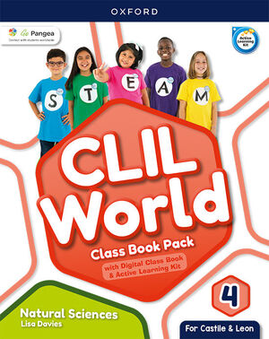 CLIL WORLD NATURAL SCIENCES 4. CLASS BOOK (CASTILE & LEON)