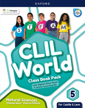 CLIL WORLD NATURAL SCIENCES 5. CLASS BOOK (CASTILE & LEON)
