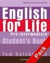 ENGLISH FOR LIFE PRE-INTERMEDIATE: STUDENT'S BOOK WITH MULTI-ROM PACK