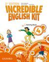 INCREDIBLE ENGLISH KIT 4: ACTIVITY BOOK 3RD EDITION