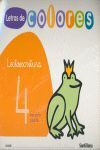 LETRAS DE COLORES CUAD LECTOESCRITURA 4 PAUTA