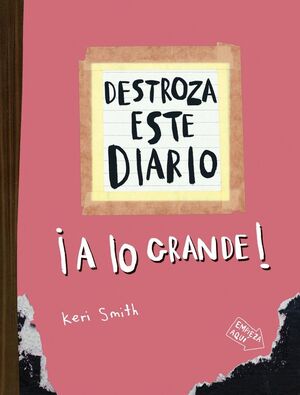 DESTROZA ESTE DIARIO. A LO GRANDE - NARANJA FLÚOR