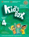 KID'S BOX LEVEL 4 ACTIVITY BOOK WITH CD ROM AND MY HOME BOOKLET UPDATED ENGLISH