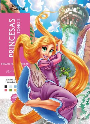 DIBUJOS PARA COLOREAR, ¡QUÉ MISTERIO!  PRINCESAS TOMO 2
